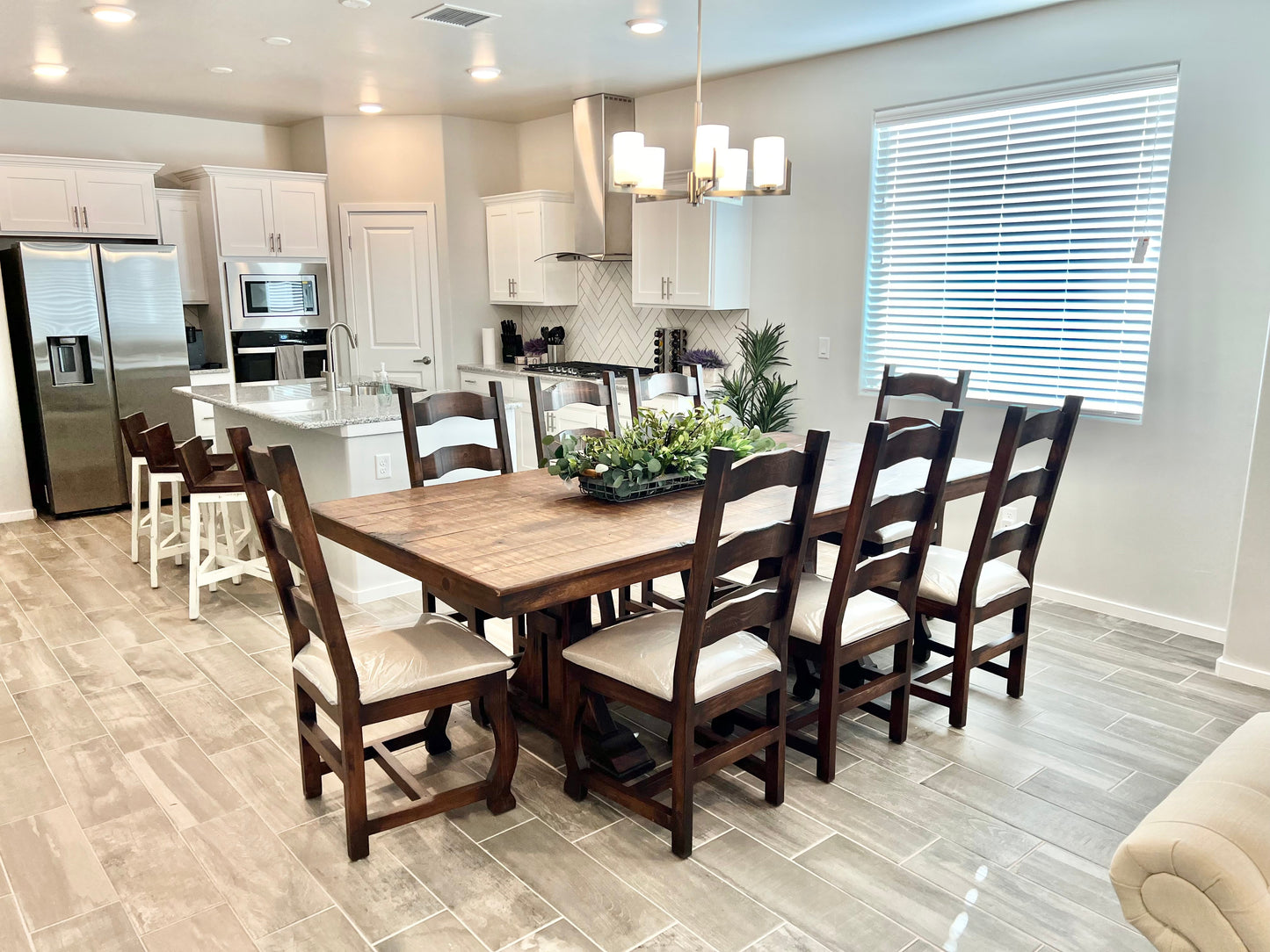 8' Floresville Dining Table (Only Table)