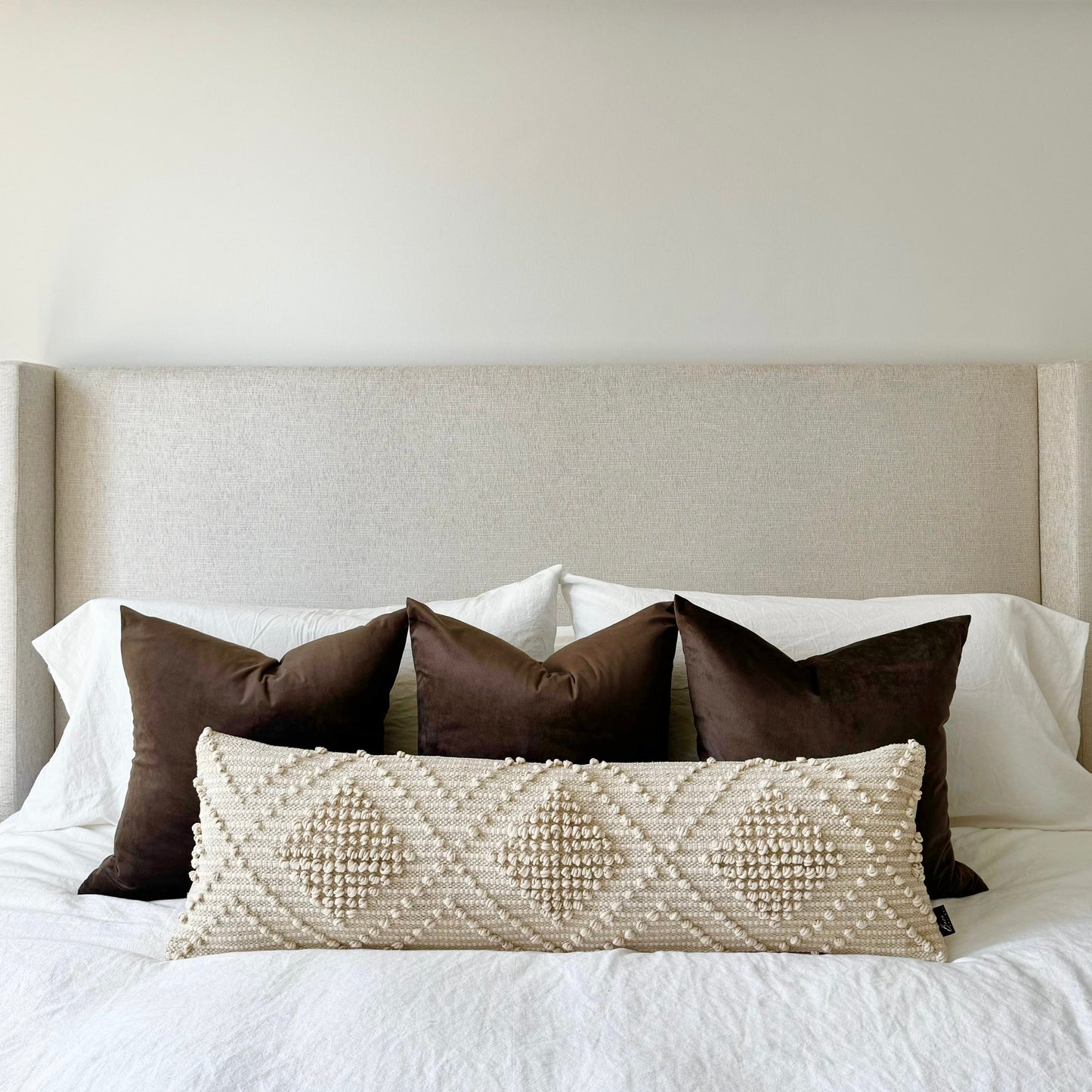 Verona Oversized Lumbar Pillow Cover - 12x36”