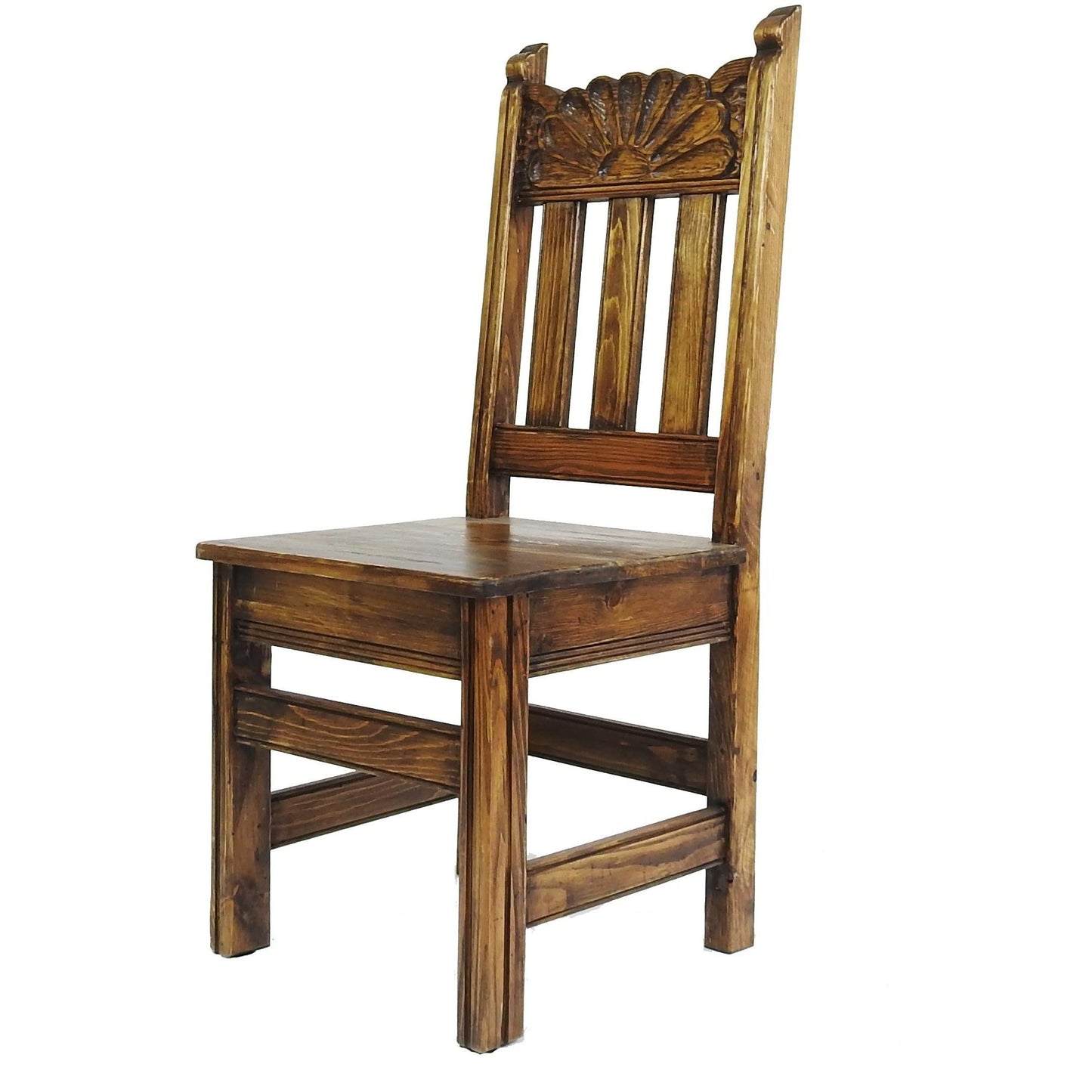 5'x5' Southwest Square Dining Table and 8 Southwest Brown Chair