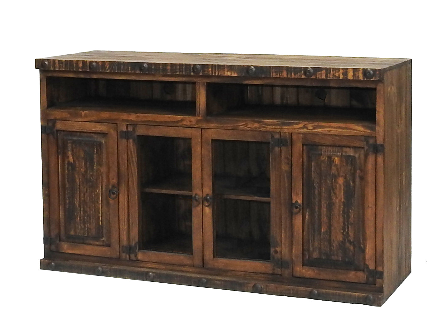 Oasis Rustic Entertainment Center 3 Pcs